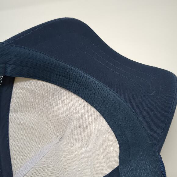 St. Marks Future Cities Team Snapback Trucker Hat Blue One Size Mesh Back - Picture 8 of 10